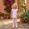 Picture of Tutto Piccolo Summer Girls Legging Set X 2 - Pink White