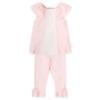 Picture of Tutto Piccolo Summer Girls Legging Set X 2 - Pink White