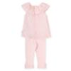 Picture of Tutto Piccolo Summer Girls Legging Set X 2 - Pink White