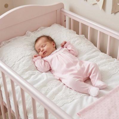 Picture of Tutto Piccolo Summer Baby Girls Gift Box Babygrow - Pale Pink