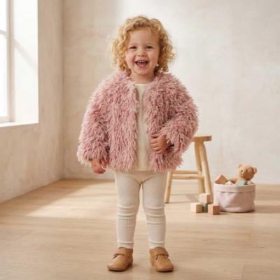 Picture of Mac Ilusion Baby Collection Girls Plume Jacket - Vintage Pink