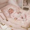 Picture of Mac Ilusion Baby Knitted Collection Girls Sweater Bottoms Bonnet Set X 3 - Nude Pink Ivory Gold