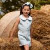 Picture of Deolinda Chic Girls Linda Diamante Top & Shorts Set X 2 - Pale Blue