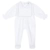 Picture of Deolinda Chic Baby Girls Linda Collection Diamante Blanket Sleepsuit & Hat Set X 3 - White