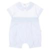 Picture of Deolinda Baby Boys California Smocked Stripe Romper - Pale Blue