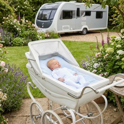 Picture of Deolinda Baby Boys Marshmallow Knit Edge Babygrow In Gift Box - White Blue