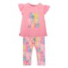 Picture of Agatha Ruiz De La Prada Collection Girls Dots T-Shirt & Legging Set X 2 - Pink Multi