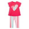 Picture of Agatha Ruiz De La Prada Collection Girls ZigZag T-Shirt & Legging Set X 2 - Fuchsia Multi
