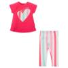 Picture of Agatha Ruiz De La Prada Collection Girls ZigZag T-Shirt & Legging Set X 2 - Fuchsia Multi