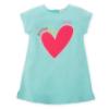 Picture of Agatha Ruiz De La Prada Collection Girls ZigZag Dress - Turquoise Fuchsia