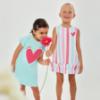 Picture of Agatha Ruiz De La Prada Collection Girls ZigZag Stripe Dress - Multi