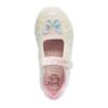 Picture of Lelli Kelly Emerald Beaded Butterfly Flat Glitter Roller Sole Mary Jane - White