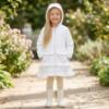 Picture of Caramelo Kids Girls Summer Jacket With Ruffles - Ivory