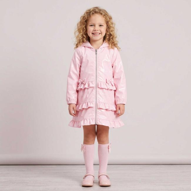 Picture of Caramelo Kids Girls Summer Jacket With Ruffles - Pink