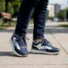 Picture of BOSS Boys Mini Me Lace Up Logo Trainers - Navy
