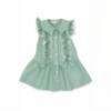 Picture of PRE ORDER Caramelo Kids Girls Double Bow Dropped Waist School Dress - Green Gingham
