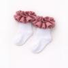 Picture of PRE ORDER Caramelo Kids Girls Gingham Ruffle Ankle Socks - Red