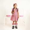 Picture of PRE ORDER Caramelo Kids Girls Double Bow Dropped Waist School Dress - Red Gingham
