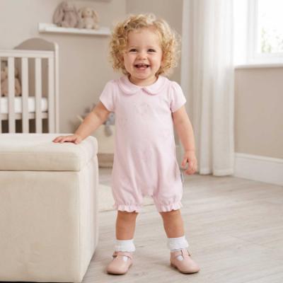 Picture of Blues Baby Girls Shortie With Heart Embroidery - Pale Pink