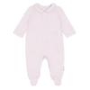 Picture of Blues Baby Girls Babygrow With Heart Embroidery - Pale Pink