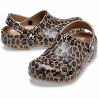Picture of Crocs Kids Classic Animal Clog - Leopard Print