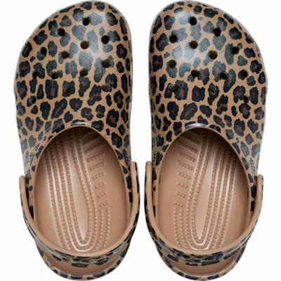 Picture of Crocs Kids Classic Animal Clog - Leopard Print