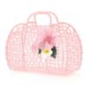 Picture of PRE ORDER Monnalisa Girls Disney Moana Beach Bag - Pink Multi