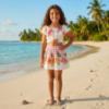 Picture of Monnalisa Girls Disney Moana Floral Top & Skirt Set X 2 - White Multi