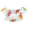 Picture of Monnalisa Girls Disney Moana Floral Top & Skirt Set X 2 - White Multi