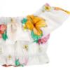 Picture of PRE ORDER Monnalisa Girls Disney Moana Floral Top & Skirt Set X 2 - White Multi