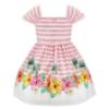 Picture of Monnalisa Girls Disney Moana Poplin Dress - White Multi