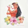 Picture of PRE ORDER Monnalisa Girls Disney Moana T-Shirt With Diamante - White Multi