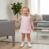 Picture of Rapife Summer Baby Girls Dress & Panties Set X 2 - Pale Pink