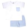 Picture of Rapife Summer Boys Top & Bermuda Shorts Set X 2 - Blue Stripe