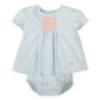 Picture of Tutto Piccolo Summer Girls Smock Dress & Panties Set X 2 - Pale Blue