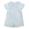 Picture of Tutto Piccolo Summer Boys Dungaree Set X 2 - Pale Blue