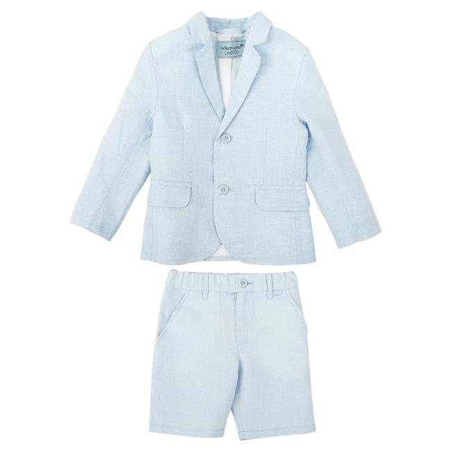 Picture of Tutto Piccolo Summer Boys Jacket & Bermuda Shorts Set X 2 - Pale Blue