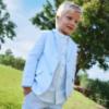 Picture of Tutto Piccolo Summer Boys Jacket & Bermuda Shorts Set X 2 - Pale Blue
