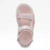 Picture of Lelli Kelly Easy On Elena Sparkle Heart Rainbow Sandal - Pale Pink