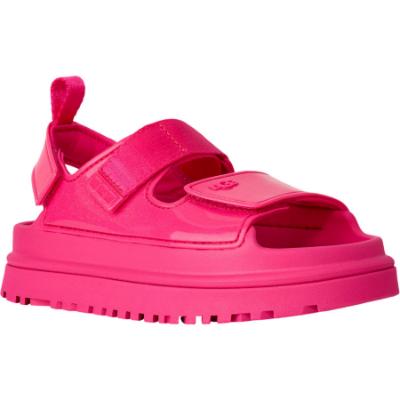 Picture of UGG Kids GoldenGlow Glossy Sparkles Sandal - Deep Coral