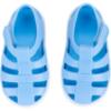 Picture of Igor Nico Solid Colour Jelly Sandal - Celeste Blue