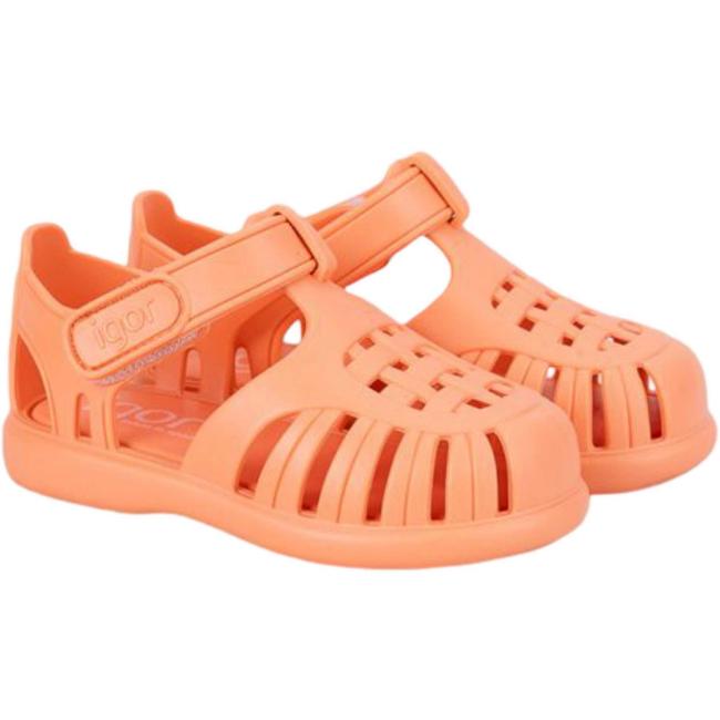 Picture of Igor Tobby Solid Colour Sandal - Apricot
