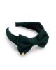 Picture of PRE ORDER Caramelo Kids Girls School Hair Bow Headband - Bottle Green