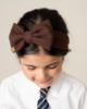 Picture of PRE ORDER Caramelo Kids Girls School Hair Bow Headband - Brown