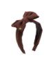 Picture of PRE ORDER Caramelo Kids Girls School Hair Bow Headband - Brown