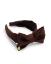 Picture of PRE ORDER Caramelo Kids Girls School Hair Bow Headband - Brown