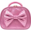 Picture of PRE ORDER Caramelo Kids Colourblock Glitter Lunch Box With Bow - Pink