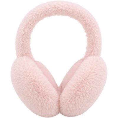 Picture of PRE ORDER Caramelo Kids Girls Fluffy Ear Muffs - Pink