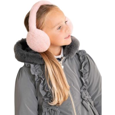 Picture of PRE ORDER Caramelo Kids Girls Fluffy Ear Muffs - Pink