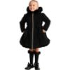Picture of PRE ORDER Caramelo Kids Girls School Twill Coat With Hood - Black